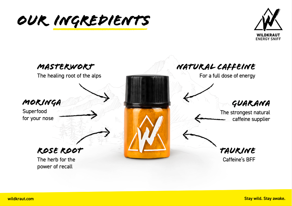Wildkraut Energy Sniff Classic
